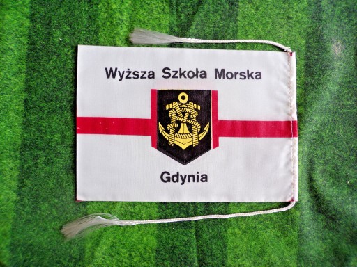 Zdjęcie oferty: WYŻSZA SZKOŁA MORSKA GDYNIA BANDERA FLAGA