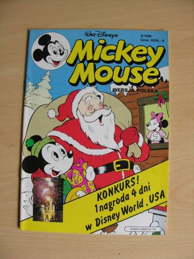 Zdjęcie oferty: Mickey Mouse 3/1990