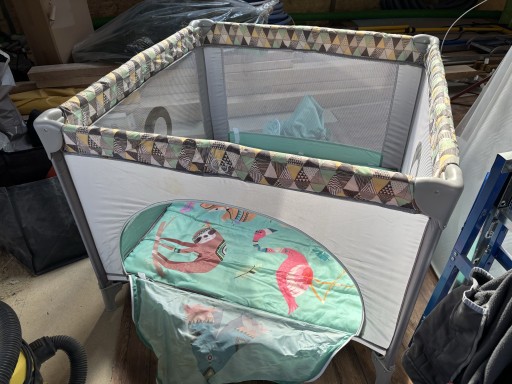 Zdjęcie oferty: Lionelo Lene Green Turquoise kojec dla dziecka (3732)