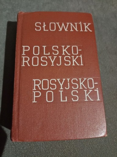 Zdjęcie oferty: Słownik polsko-rosyjski i rosyjsko-polski