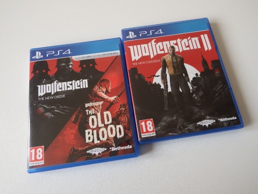 Zdjęcie oferty: KOMPLET Wolfenstein PS4 3 x GRA 