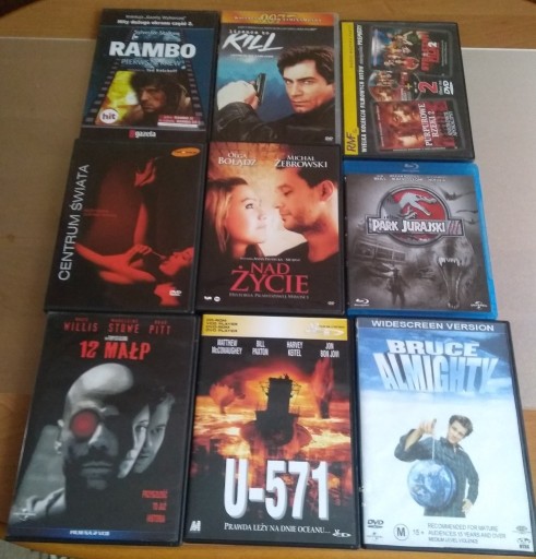 Zdjęcie oferty: FILMY RÓŻNE 31 SZTUK