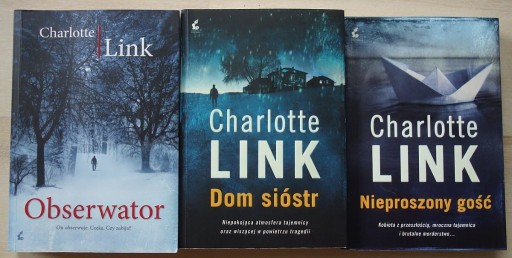 Zdjęcie oferty: 3 książki Charlotte Link