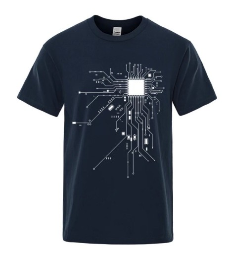 Zdjęcie oferty: T-shirty męski z nadrukiem procesora