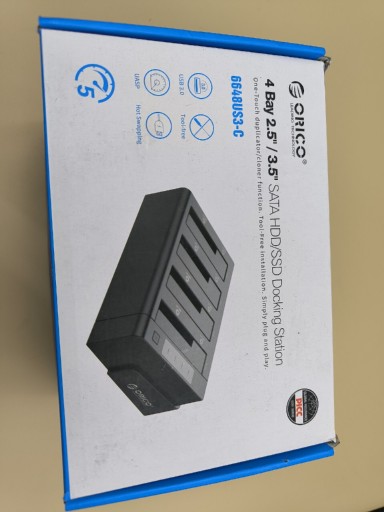 Zdjęcie oferty: Stacja dokująca klonująca Orico do dysków twardych SSD HDD 