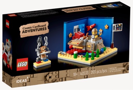 Zdjęcie oferty: LEGO Ideas Przygody statku USS Cardboard 40533 GwP