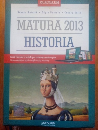 Zdjęcie oferty: Matura 2013 - Historia 