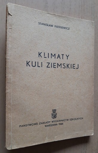 Zdjęcie oferty: Klimaty kuli ziemskiej – Stanisław Pietkiewicz