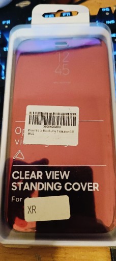 Zdjęcie oferty: ETUI Z KLAPKĄ CLEAR VIEW COVER iPhone XR