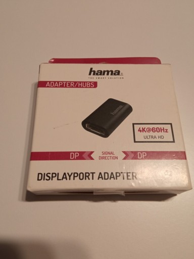 Zdjęcie oferty: Adapter Displayport HAMA 4K 60 Hz ultra HD
