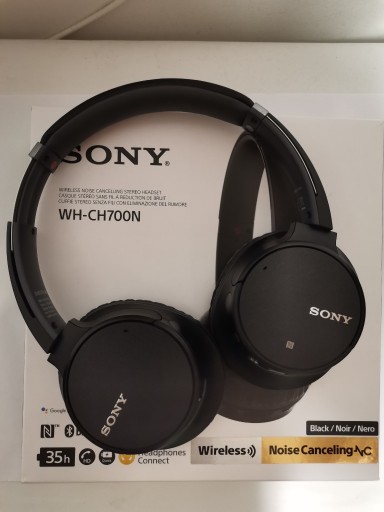 Zdjęcie oferty: Słuchawki Sony bluetooth NFC  WH-CH700N