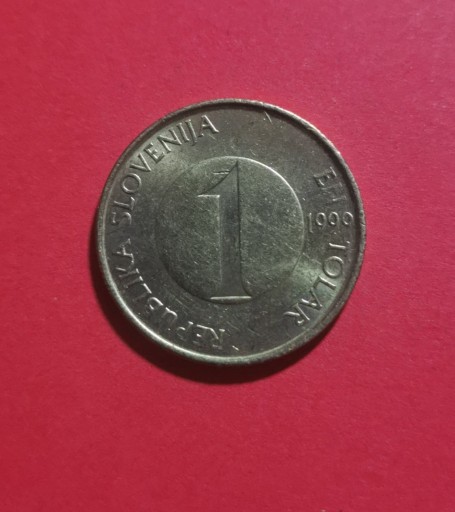 Zdjęcie oferty: Moneta 1 tolar 1999, Słowenia