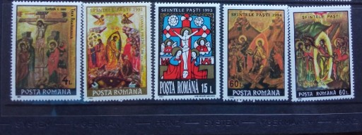 Zdjęcie oferty: Znaczki**Rumunia Wielkanoc 1991r-1995r
