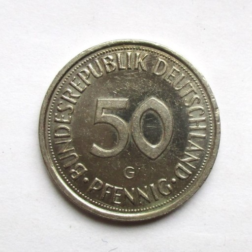 Zdjęcie oferty: 50 Fenigów 1992 r.  G. Niemcy