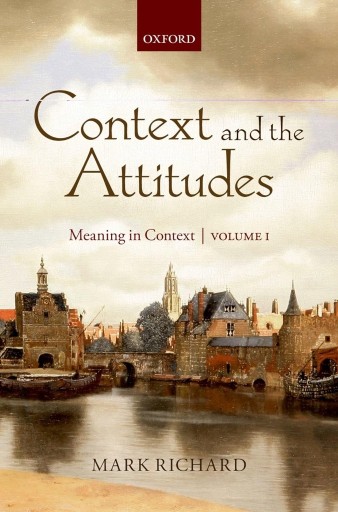 Zdjęcie oferty: Context and the Attitudes, Volume 1: Meaning 