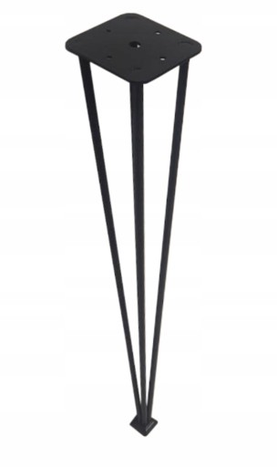 Zdjęcie oferty: Noga metalowa hairpin 4 pręty 43 cm