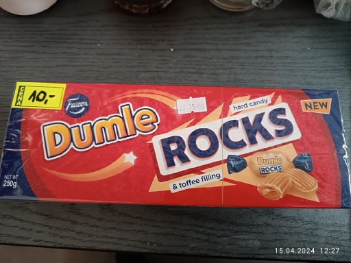 Zdjęcie oferty: Dumle rocks toffee 250 g DE 