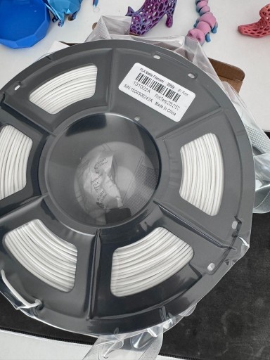 Zdjęcie oferty: Filament SUNLU PLA Matte Biały 1kg