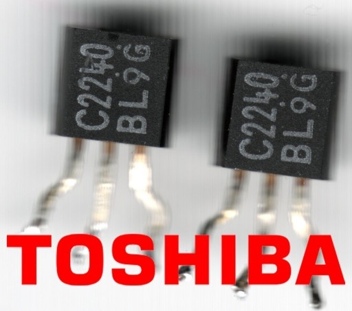 Zdjęcie oferty: Toshiba 2SC2240 para różnicowa wejść wylut z Onkyo