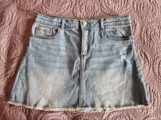 Zdjęcie oferty: Świetna spódnica jeansowa mini Zara Nowa z metką 