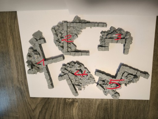 Zdjęcie oferty: Gruzowisko fundamentów RPG (Zaginione Miasto)