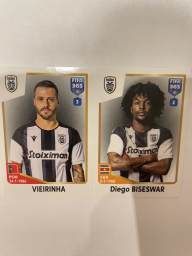 Zdjęcie oferty: PANINI FIFA 365 2023 Naklejka 285 a b