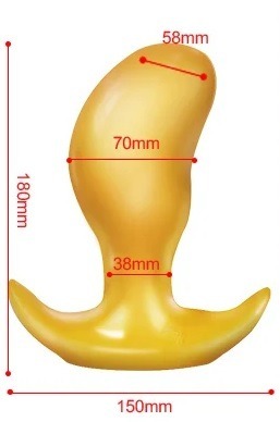 Zdjęcie oferty: Dildo analne,waginalne buttplug soft 7 cm żółty