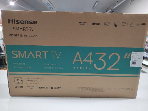 Zdjęcie oferty: Telewizor HISENSE 32A4BG SmartTV HDReady