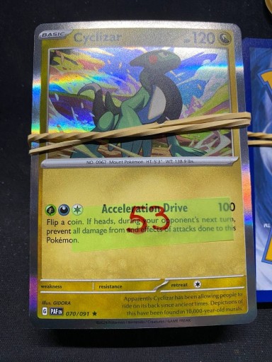 Zdjęcie oferty: Karty pokemon TCG Holo 53 kart (PAF)