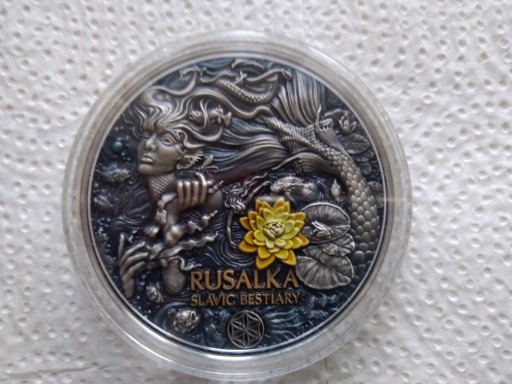 Zdjęcie oferty: RUSALKA Slavic Bestiary 3 Oz Silver Coins 2000 F