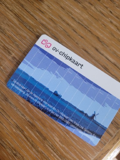 Zdjęcie oferty: Bilet Anonimowa OV-chipkaart ważna w Holandii 