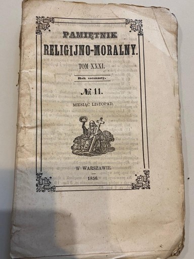 Zdjęcie oferty: Pamiętnik Religijno-Moralny, 1856