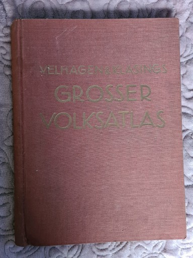 Zdjęcie oferty: Grosser Volksatlas - Velhagen & Klasings