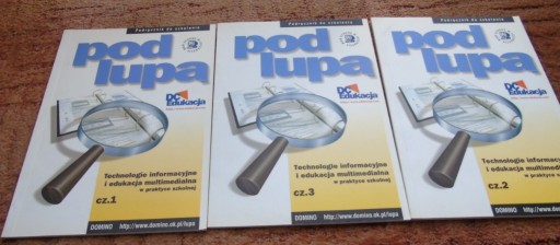 Zdjęcie oferty: Podręcznik "Pod lupą". Technologie informacyjne i 