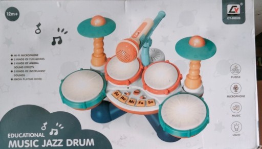 Zdjęcie oferty: zestaw perkusji dla dzieci