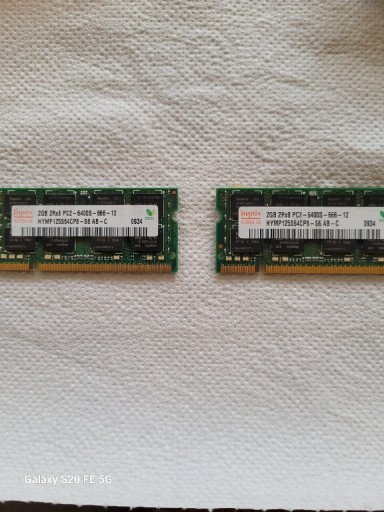 Zdjęcie oferty: Pamięć RAM HYNIX 2GB DDR2 HYMP125S64CP8-S6