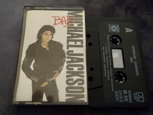 Zdjęcie oferty: Michael Jackson BAD kaseta