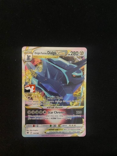 Zdjęcie oferty: Pokemon Karta Dialga Vstar 114/189  Prize pack