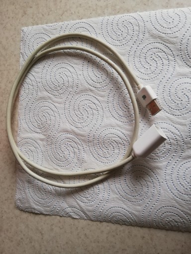 Zdjęcie oferty: Kabel przedłużacz klawiatury myszki USB Apple OLD