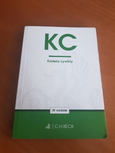Zdjęcie oferty: Kodeks Cywilny wydanie 39 