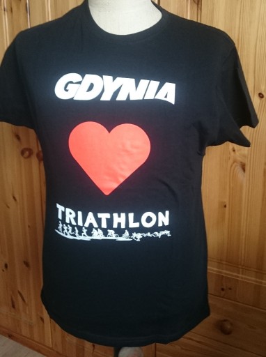 Zdjęcie oferty: koszulka sportowa[bawełna] triathlon Gdynia