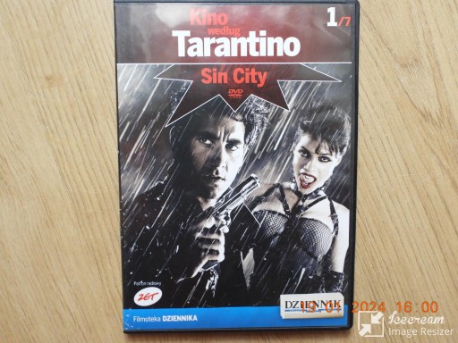 Zdjęcie oferty: Kino według Tarantino:  SIN SITY -DVD