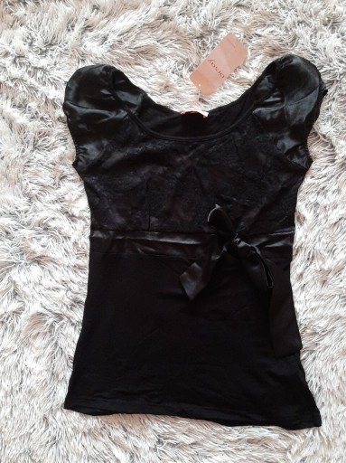 Zdjęcie oferty: Nowa bluzka Orsay 38/M czarna koronka