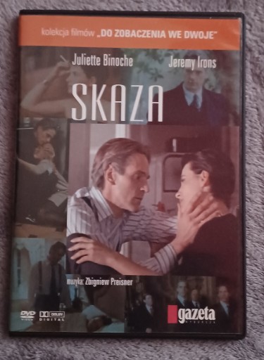 Zdjęcie oferty: Skaza film na DVD z J. Binoche i J. Irons'em