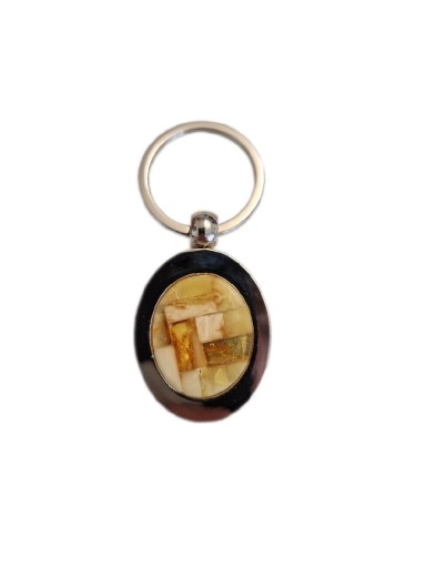 Zdjęcie oferty: Brelok do kluczy z bursztynu naturalnego