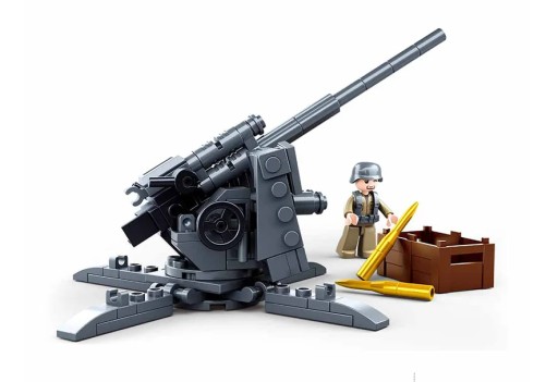 Zdjęcie oferty: Niemiecki działo przeciwpancerne z klocków | Lego
