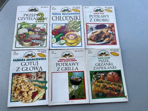 Zdjęcie oferty: Zbiór książek kucharskich