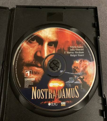 Zdjęcie oferty: Nostradamus film na VCD