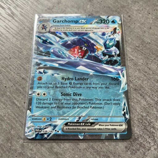 Zdjęcie oferty: Karta Pokemon Garchomp ex PAR 038 Paradox Rift