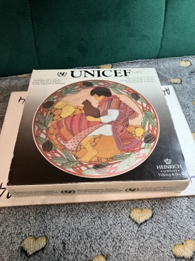 Zdjęcie oferty: talerz na sciane UNICEF No 6 MEXICO villeroy boch